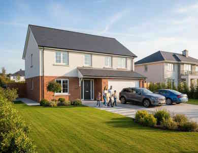 Large house with big garden for second time buyer